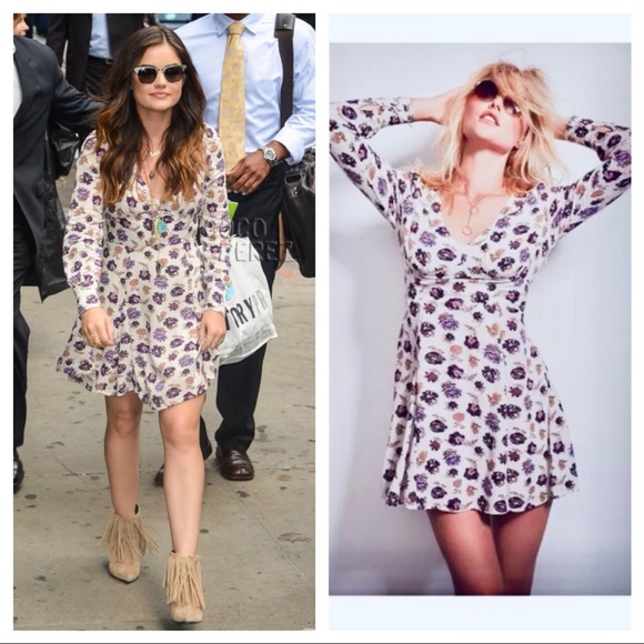 Free People Dresses & Skirts - Free People About a Girl Fit & Flare Floral dress